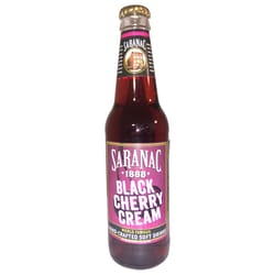 Saranac Black Cherry Soda 12 oz 1 pk