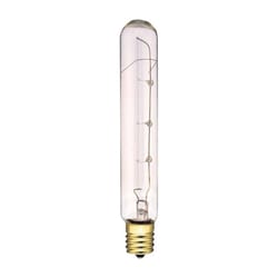 Westinghouse 40 W T6.5 Tubular Incandescent Bulb E17 (Intermediate) White 1 pk