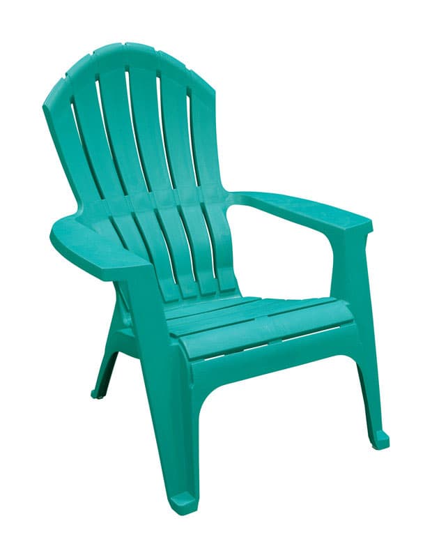 Adams RealComfort Bluestone Polypropylene Frame Adirondack Chair