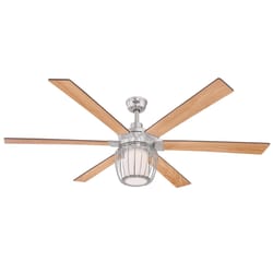 Westinghouse Willa 60 in. Brushed Nickel LED Indoor Ceiling Fan