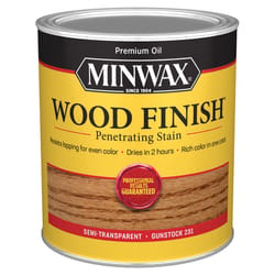 Minwax Wood Finish Semi-Transparent Gunstock Oil-Based Penetrating Wood Stain 1 qt