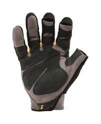 Ironclad Universal Synthetic Leather Carpenter Framer Gloves Black and Gray Medium 1