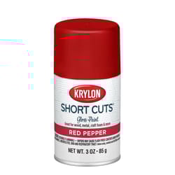Krylon Short Cuts Gloss Red Pepper Spray Paint 3 oz