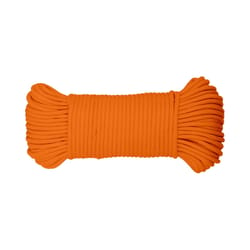 Koch Industries 5/32 in. D X 100 ft. L Orange Diamond Braided Paracord Rope