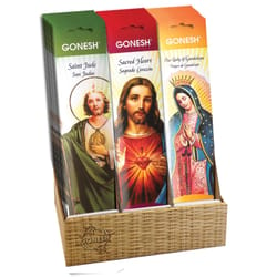 Gonesh Brown Sacred Heart - Cherry Blossom Scent Sticks Incense 1 oz