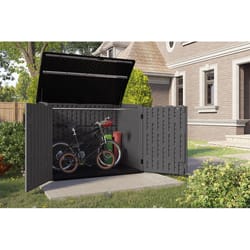 Suncast The Stow Away 5 ft. x 3 ft. Resin Horizontal Storage Shed with Floor Kit