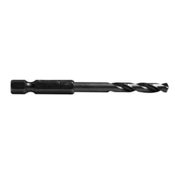 Century Drill & Tool Impact Pro 5/32 in. X 2-3/4 in. L M2 Steel Drill Bit Hex Shank 1 pc