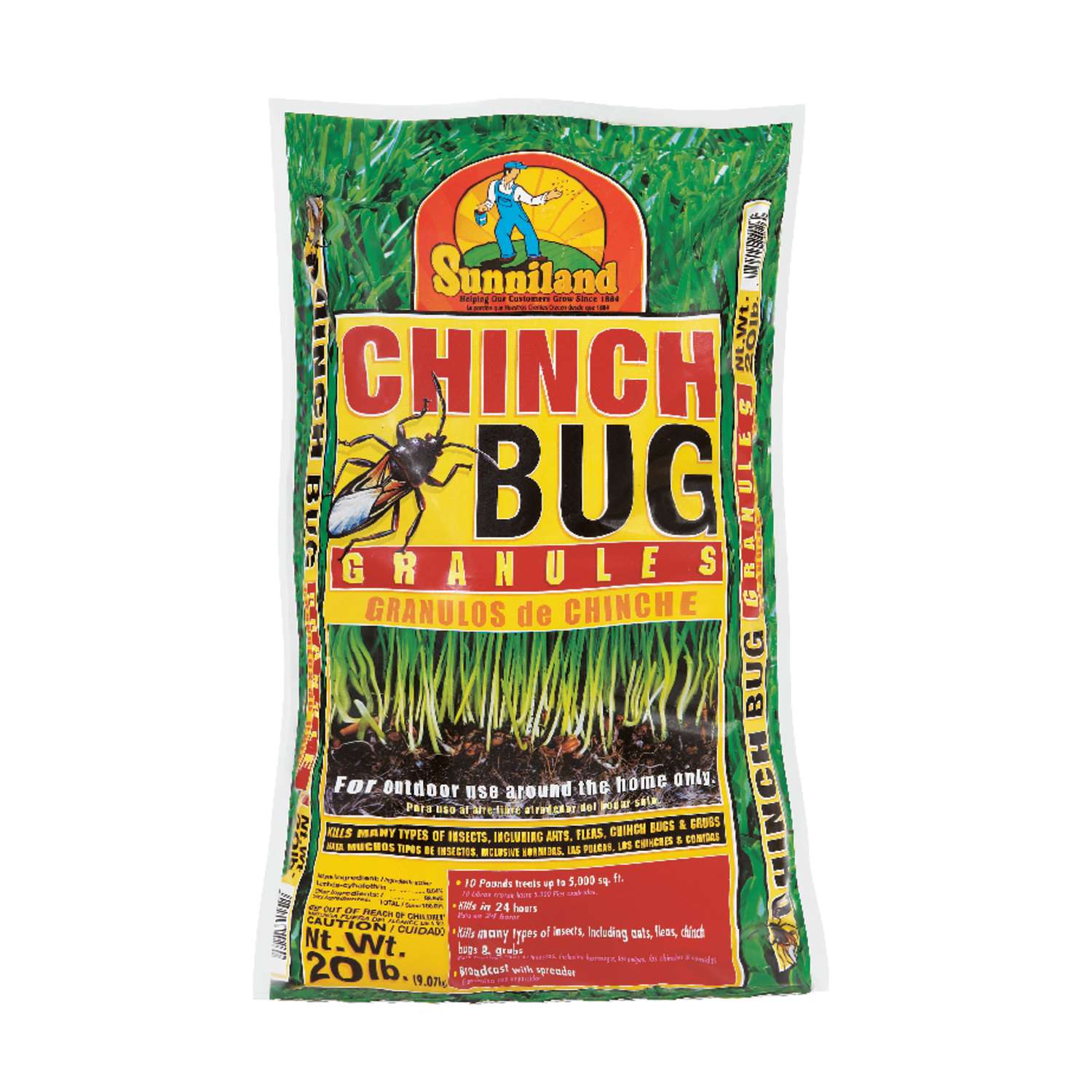 Sunniland Chinch Bug Killer Granules 20 lb Ace Hardware