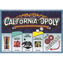 Late for the Sky California-Opoly Board Game Multicolored