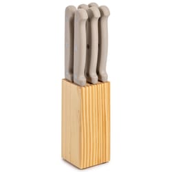 Core Home Moonstone Plastic Steak Knives