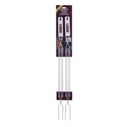 Hershey's S'mores Stainless Steel Silver Grilling ForK 2 pk