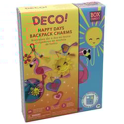 Box Candiy Deco Happy Days Backpack Charms Multicolored 26 pc