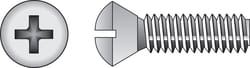 Hillman No. 1/4-20 Coarse Oval Machine Screws 100(0825998) 
