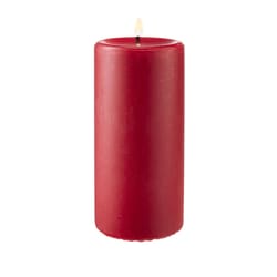 Candle-Lite Red Apple Cinnamon Crisp Scent Pillar Candle