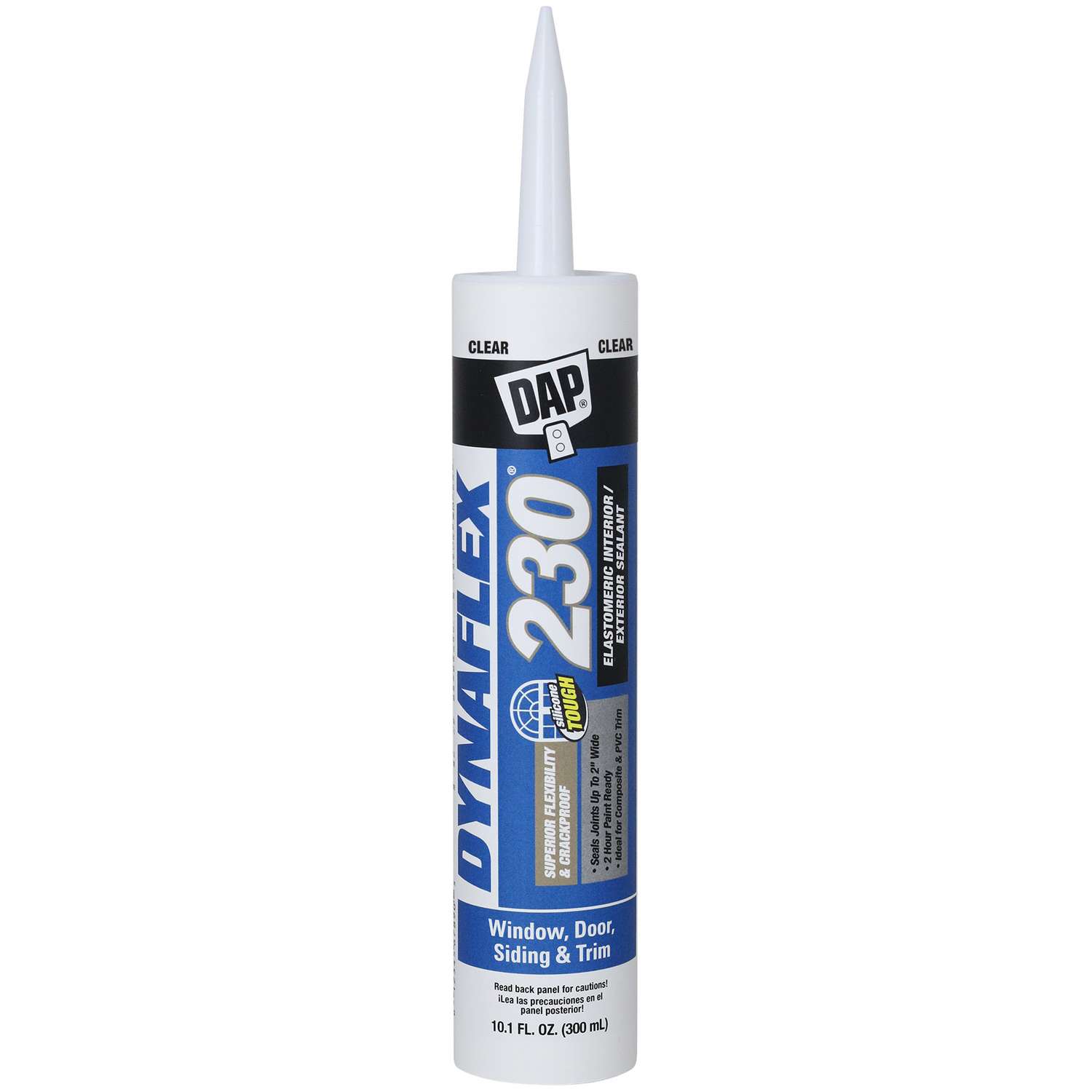 DAP Dynaflex 230 Clear Elastomeric Door, Trim and Window Sealant 10.1 ...