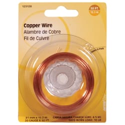 Hillman 50 ft. L Copper 20 Ga. Hobby Wire