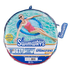 Swimways Premium Blue PVC/Vinyl Inflatable Papasan Float