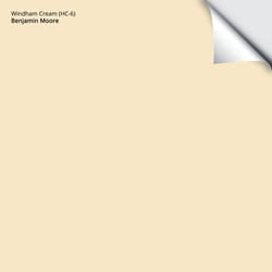 Benjamin Moore Windham Cream Peel & Stick Color Sample HC-6