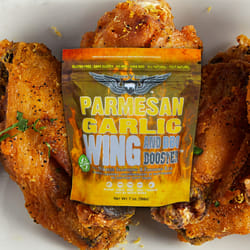 Croix Valley Foods Parmesan Garlic BBQ Booster Wing Seasoning 7 oz