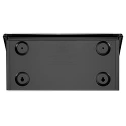 Architectural Mailboxes Wayland Contemporary Galvanized Steel Wall Mount Black Mailbox