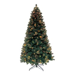 J & J Seasonal 7.5 ft. Somerset 500 ct Artificial Tree