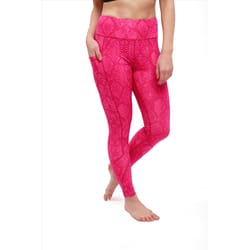 FitKicks Electric Jungle Women's Leggings S Pink