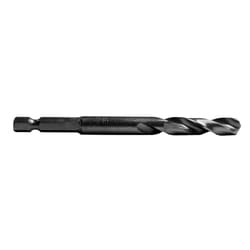 Century Drill & Tool Impact Pro 9/32 in. X 3-1/8 in. L M2 Steel Drill Bit Hex Shank 1 pc