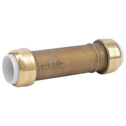 SharkBite Push to Connect 1/2 in. IPS X 1/2 in. D IPS Brass Slip Coupling