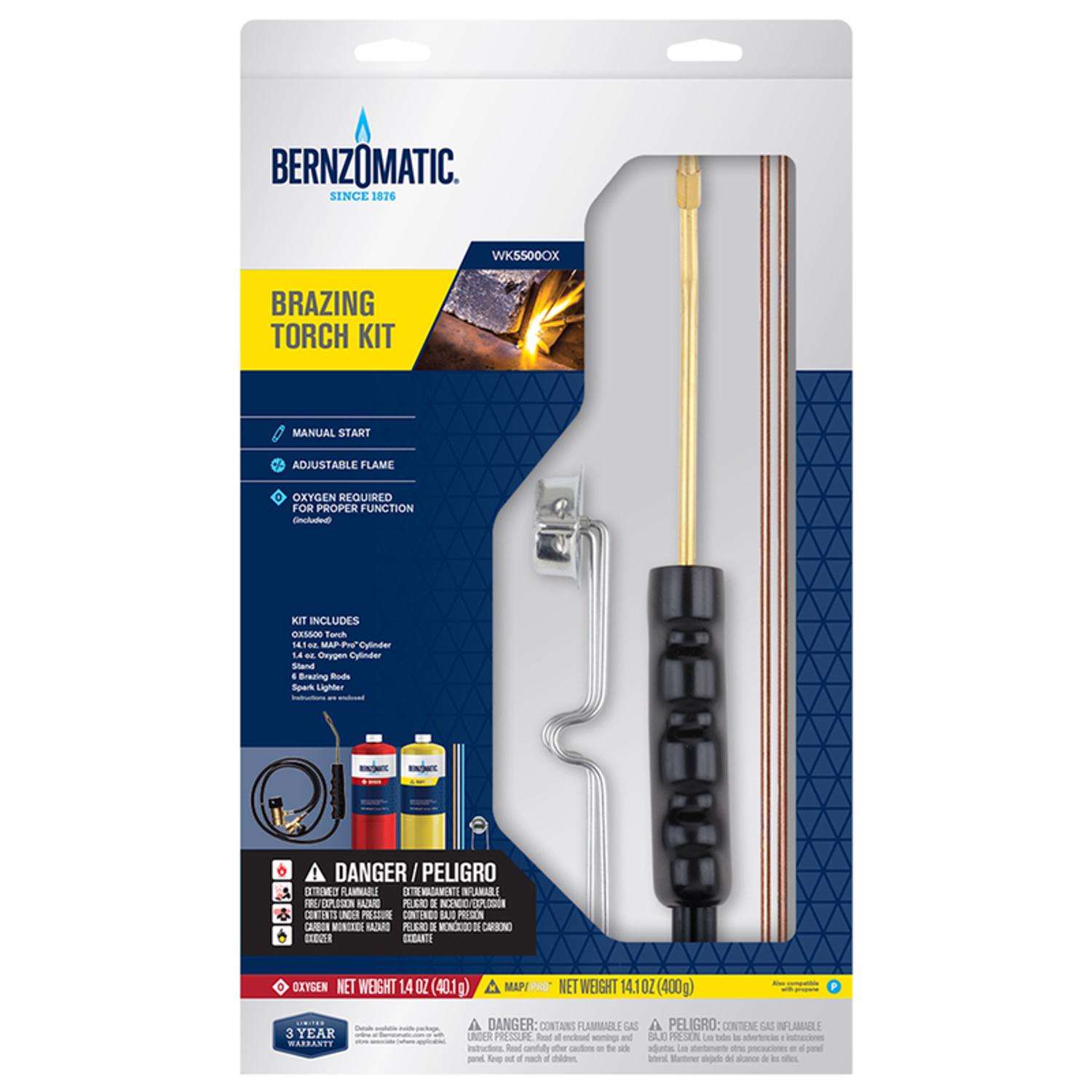 Bernzomatic soldering torch kit hot sale