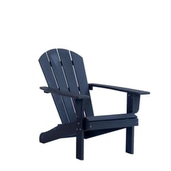 Living Accents Faux Gray Wood Frame Adirondack Chair