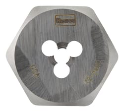 Irwin Hanson High Carbon Steel SAE Hexagon Die 12-24 1 pc