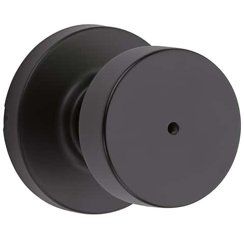 Kwikset Signature Series Pismo Iron Black Knob Right or Left Handed