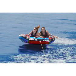 Airhead Nylon Inflatable Multicolored Griffin Towable Tube 69 in. W X 70 in. L
