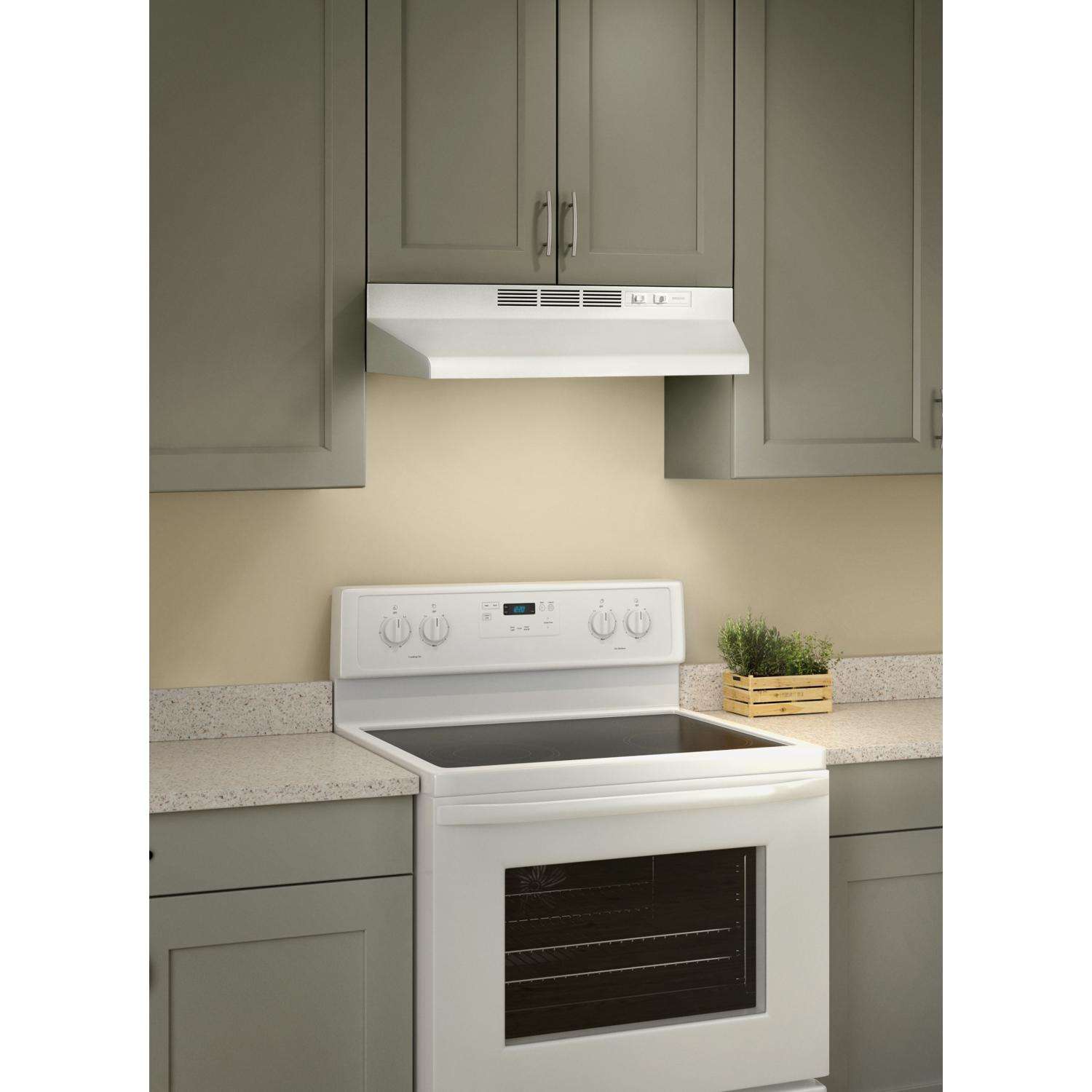 Broan-NuTone AR1 Series 30 in. 270 Max Blower CFM 4-Way Convertible Under-Cabinet  Range Hood with Light in Stainless Steel AR130SS - The Home Depot
