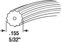 Prime-Line 0.155 in. D X 500 ft. L Screen Spline