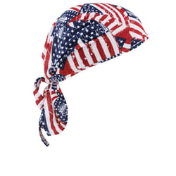 Ergodyne Chill-Its Stars & Stripes Dew Rag Multicolored One Size Fits Most