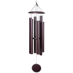 Corinthian Bells Plum Aluminum 60 in. Wind Chime