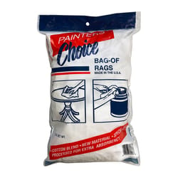 Painters Choice Bag-Of Rags Cotton Knit Wiping Rags 8 oz