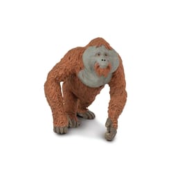 Safari Ltd. Wild Safari Male Orangutan Toy Brown