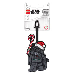 LEGO Star Wars Darth Vader Holiday Bag Tag Silicone 1 pk