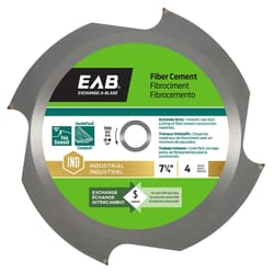 Exchange-A-Blade 7-1/4 in. D X 5/8 in. Carbide Fiber Cement Blade 4 teeth 1 pk