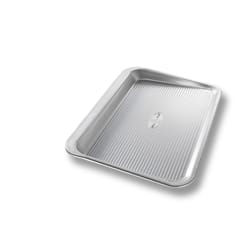 USA Pan 10.125 in. W X 12-1/2 in. L Scoop Sheet Pan Silver 1 pk