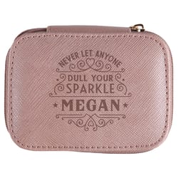 History & Heraldry Never Let Anyone Dull Your Sparkle Megan Travel Jewellery Box 1 pk