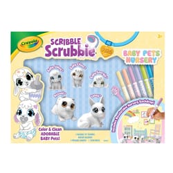 Crayola Scribble Scrubbie Nursery Baby Pets 11 pc