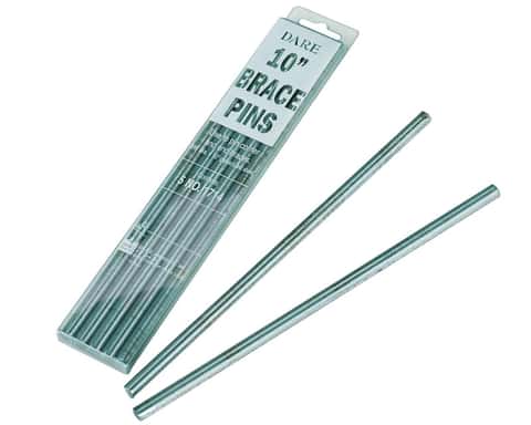 Dare Brace Pin Silver Dare Brace Pin Silver