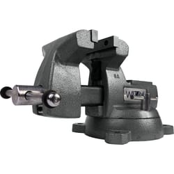 Wilton 6 in. Cast Iron Mechanics Vise 360 deg Swivel Base