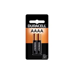 Duracell Coppertop Alkaline AAAA 1.5 V Electronics Battery 2 pk