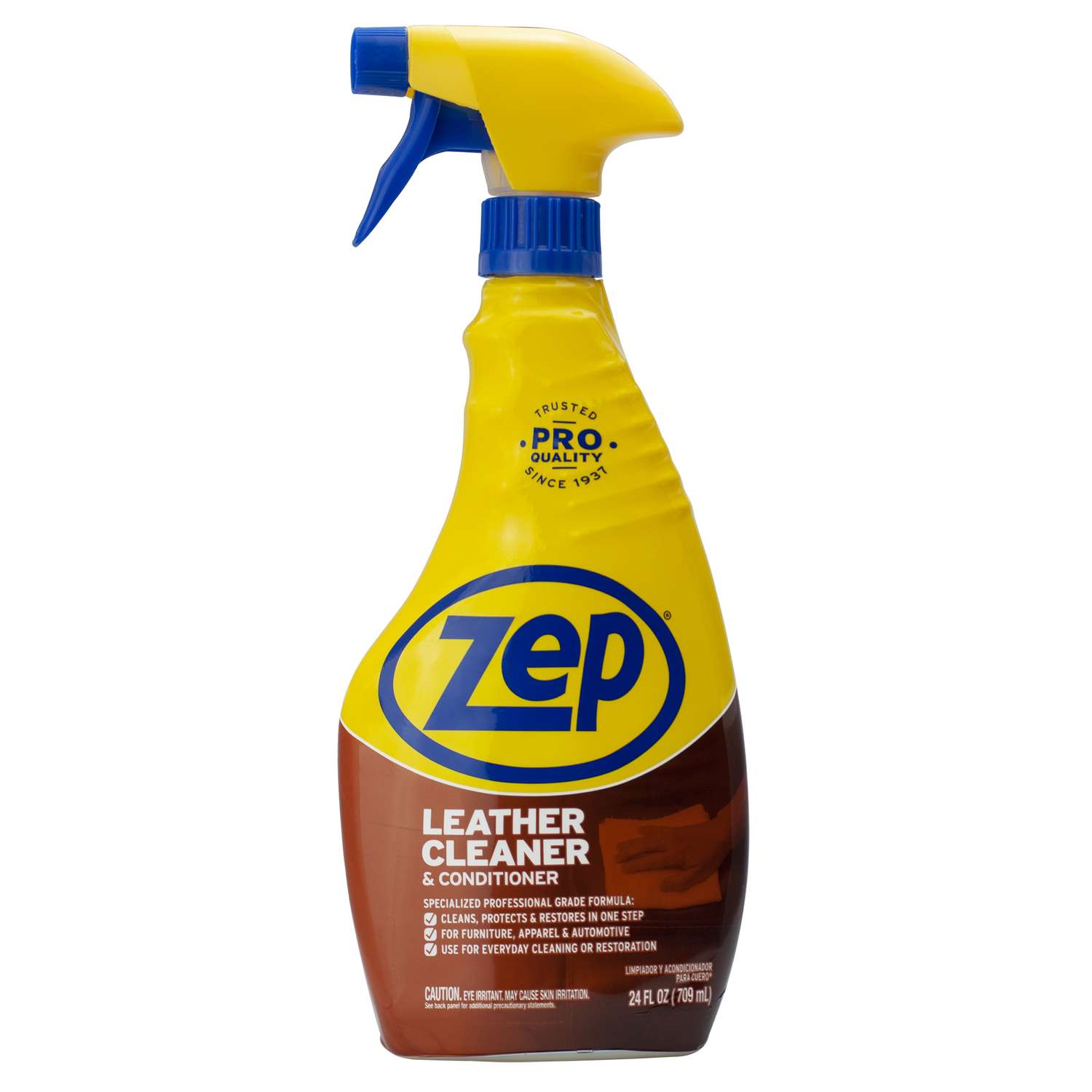Zep No Scent Leather Cleaner And Conditioner 24 oz Liquid Ace Hardware