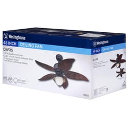Westinghouse Oasis 48 in. Oil Rubbed Bronze LED Indoor and Outdoor Ceiling Fan