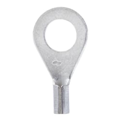 Jandorf 22-18 Ga. Uninsulated Wire Terminal Ring Silver 5 pk